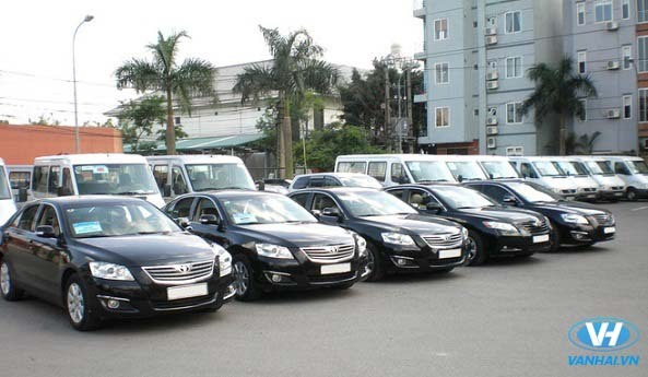 Dàn xe thời thượng được Vân Hải đầu tư để phục vụ khách hàng